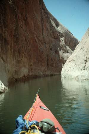 Into the narrows...